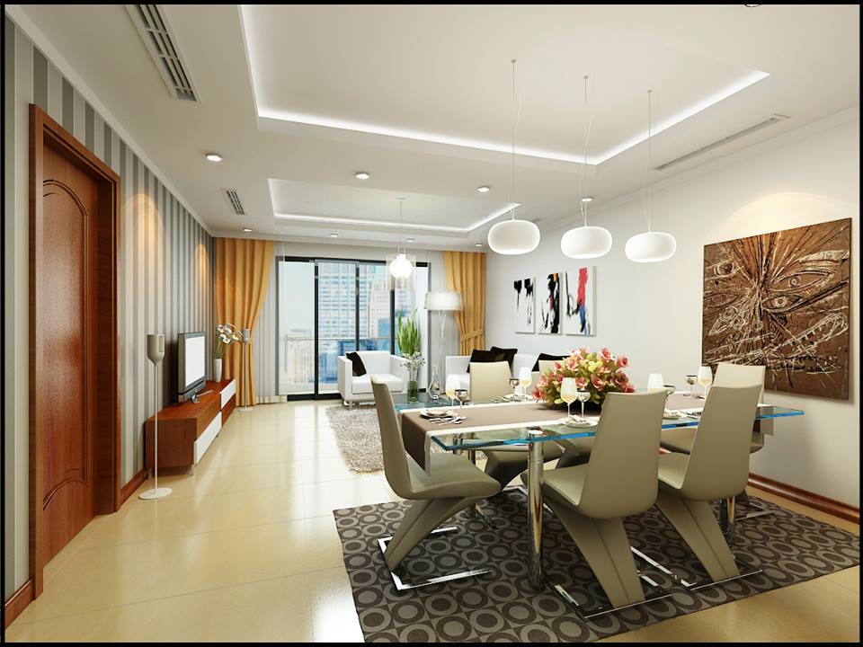 Cho thuê căn hộ 107 Trương Định, 2PN, full nội thất, giá 18 triệu/tháng. 