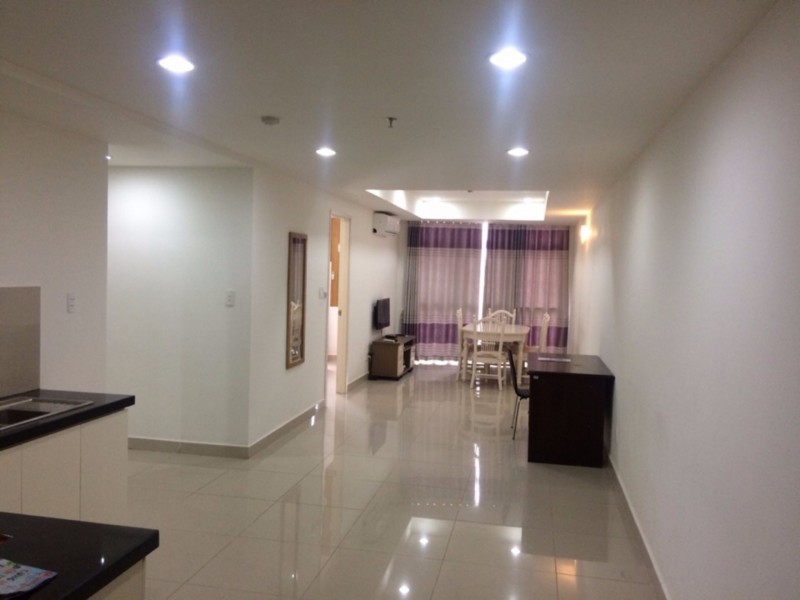 Căn hộ mới đầy đủ nội thất, mặt tiền Nguyễn Văn Linh, gần Q8, 2PN , DT 80m2, giá 7,5 tr/th
