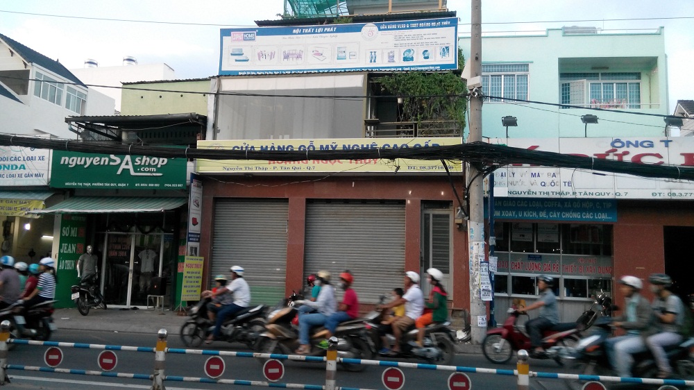 Cho thuê nhà mặt phố tại Phường Tân Phong, Quận 7, Tp.HCM