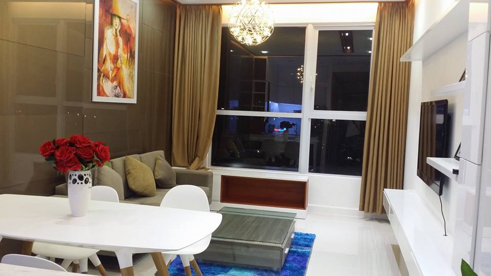 Cần cho thuê căn hộ Samland -Nguyên Hồng , Q.Gò Vấp , 3 phòng , full nội thất. Giá chỉ 14 triệu/tháng.
