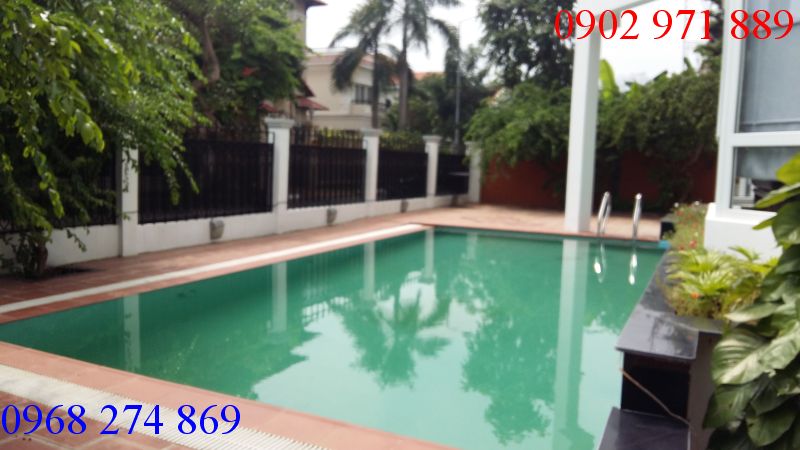 Cho thuê villa sang trọng đường 23, P.Bình An, Q2. Giá 105 triệu/th