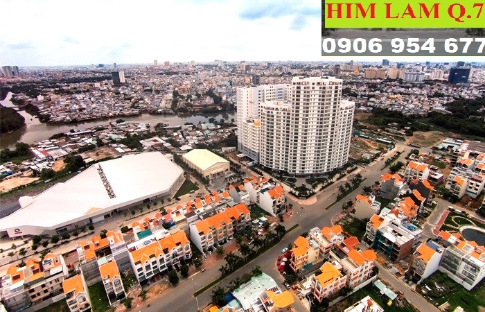 Nhà phố Him Lam Quận 7, mới hoàn thiện, DT: 5x20m, Giá: 45tr/tháng. 0906 954 677.