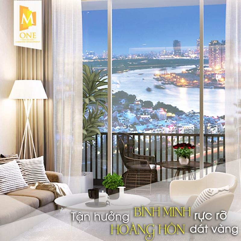 Cho thuê căn hộ M-One, P. Tân Kiểng, Q7, 2 phòng ngủ, 2WC, giá chỉ 10 triệu/tháng