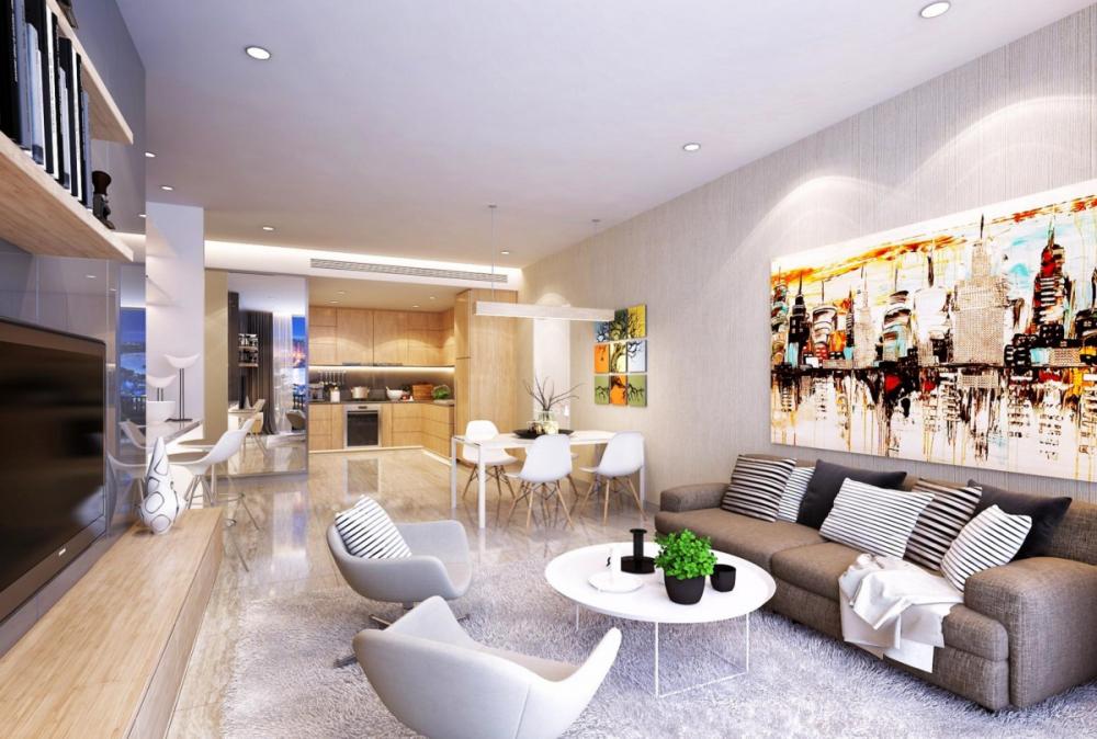 Cho thuê căn hộ M-One Nam Sài Gòn 93m2, 3PN, 2WC, nhà mới 100%, giá chỉ 13 triệu/tháng