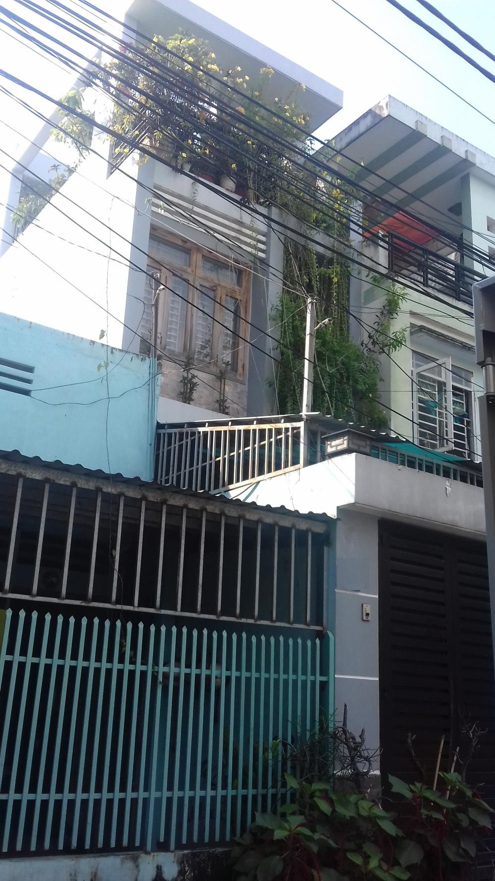 Nhà mới đủ tiện nghi 4,2 m x 25m, 1 trệt, 2 lầu, Tây Thạnh, Tân Phú. Giá 15tr/th