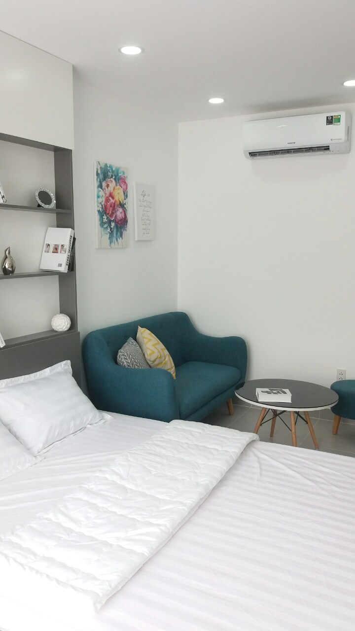 Call 0932.683.991 cho thuê gấp CH Orchard Garden 1PN, nội thất như hình, giá 12 tr/th (bao phí)