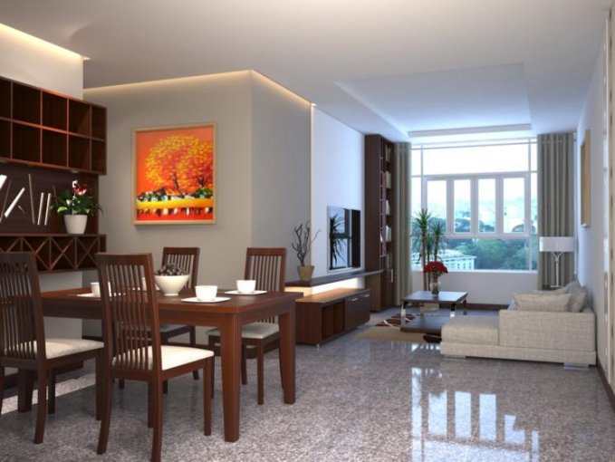 Cho thuê căn hộ chung cư tại Hoàng Anh Gia Lai 3, diện tích 126m2 giá 12 Triệu/tháng.