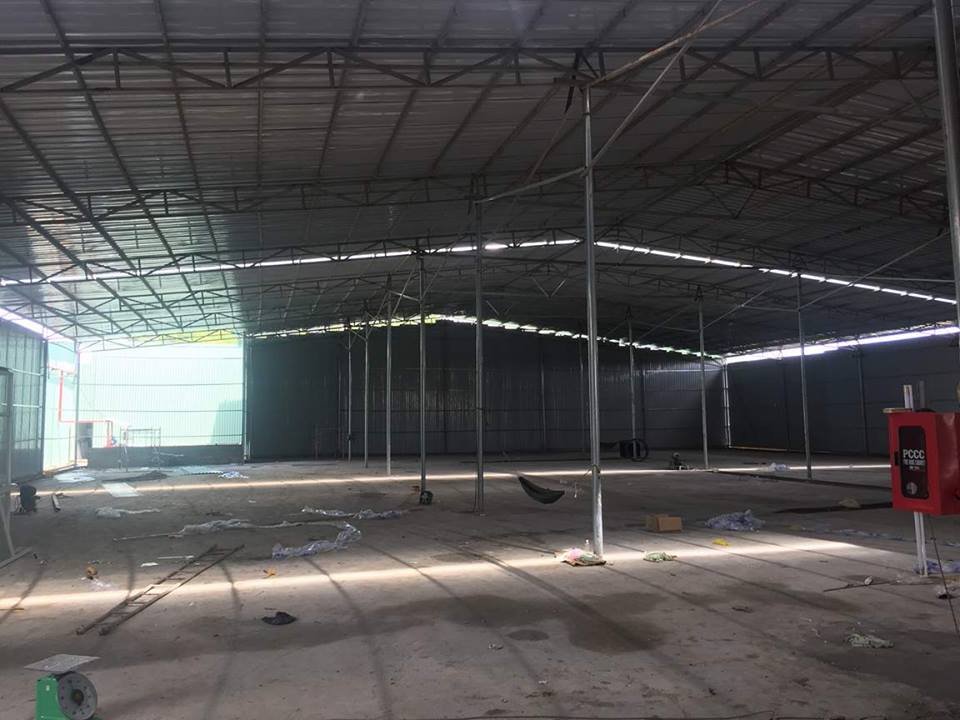 Cho thuê xưởng mặt tiền đường, ngang 24m x 55m - Vĩnh Lộc A, Bình Chánh. 