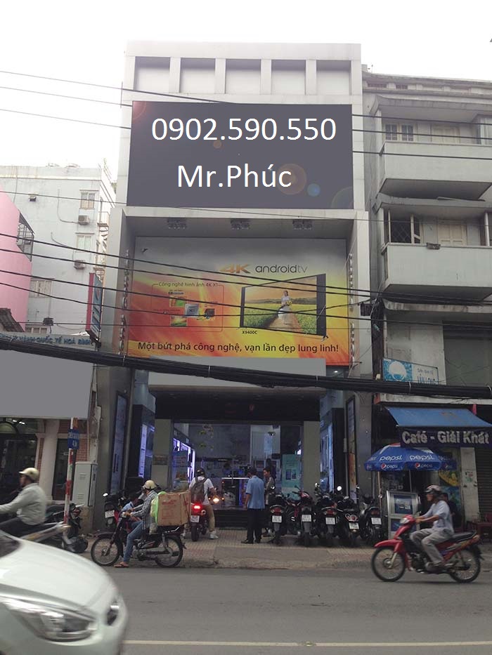Nhà đẹp cho thuê giá rẻ ở mặt tiền đường Hoàng Văn Thụ, Phường 10, Quận Phú Nhuận