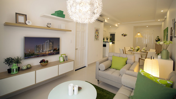 Cho thuê căn hộ cao cấp Melody Residences, 2- 3pn, nhà mới, nhận nhà ở ngay