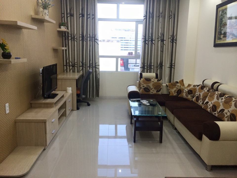 Cho thuê căn 2PN, full nội thất chung cư Cộng Hòa Plaza, 14 tr/th. LH: 0906887586, Quân