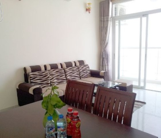 Cho thuê căn hộ chung cư Satra Eximland, quận Phú Nhuận, 3 phòng ngủ thiết kế Châu Âu, giá 17 triệu/tháng Tel 0932709098 A.Lộc