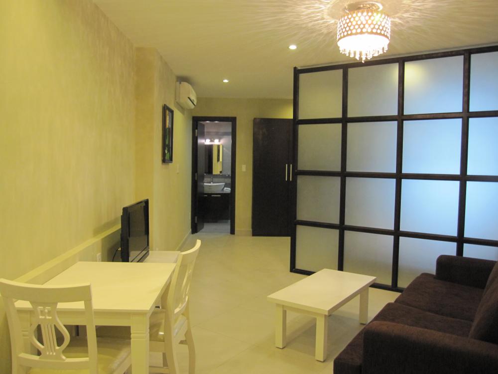 Cho thuê căn hộ dịch vụ International Plaza ngay trung tâm quận 1, 2PN, 100m2 full nội thất đẹp giá 25tr/th Tel 0932709098 A.lộc