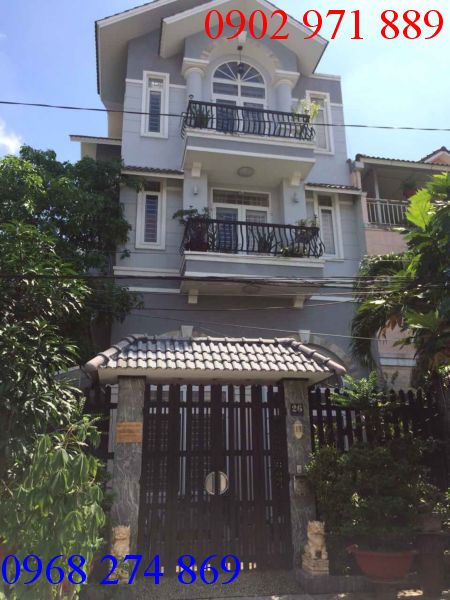 Cho thuê Biệt thự đường 19B, P Bình An, Q2 giá 2000$ / 1 tháng