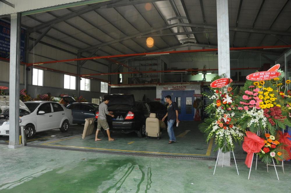 $Cho thuê xưởng gara ô tô đường Lê Hữu Kiều, Q.2, DT: 500m2. Giá: 45tr/th