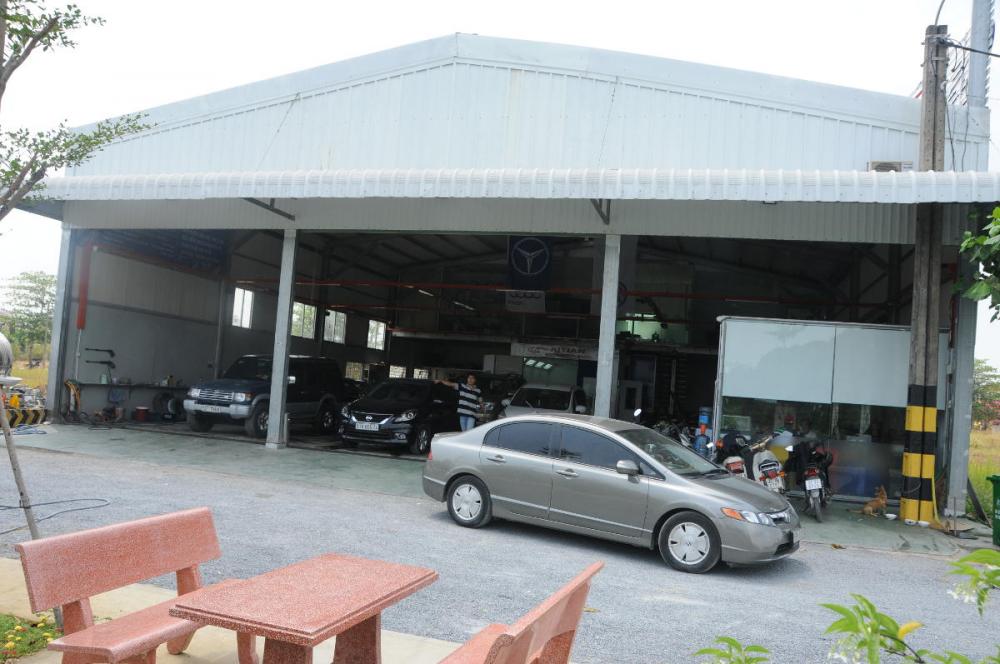 $Cho thuê xưởng gara ô tô đường Lê Hữu Kiều, Q.2, DT: 500m2. Giá: 45tr/th
