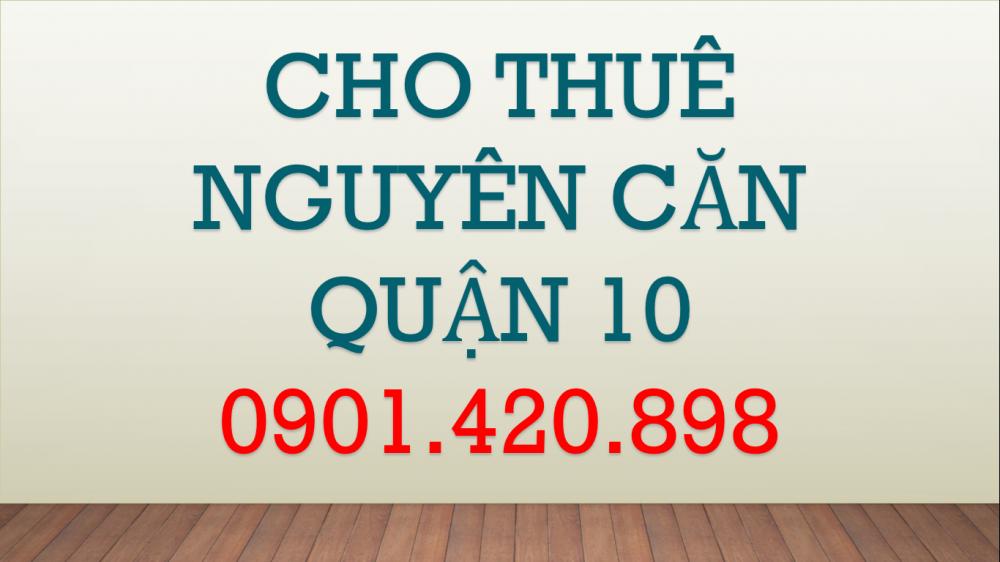 Nhà cho thuê mặt tiền đường Nguyễn Kim, Phường 6, Quận 10