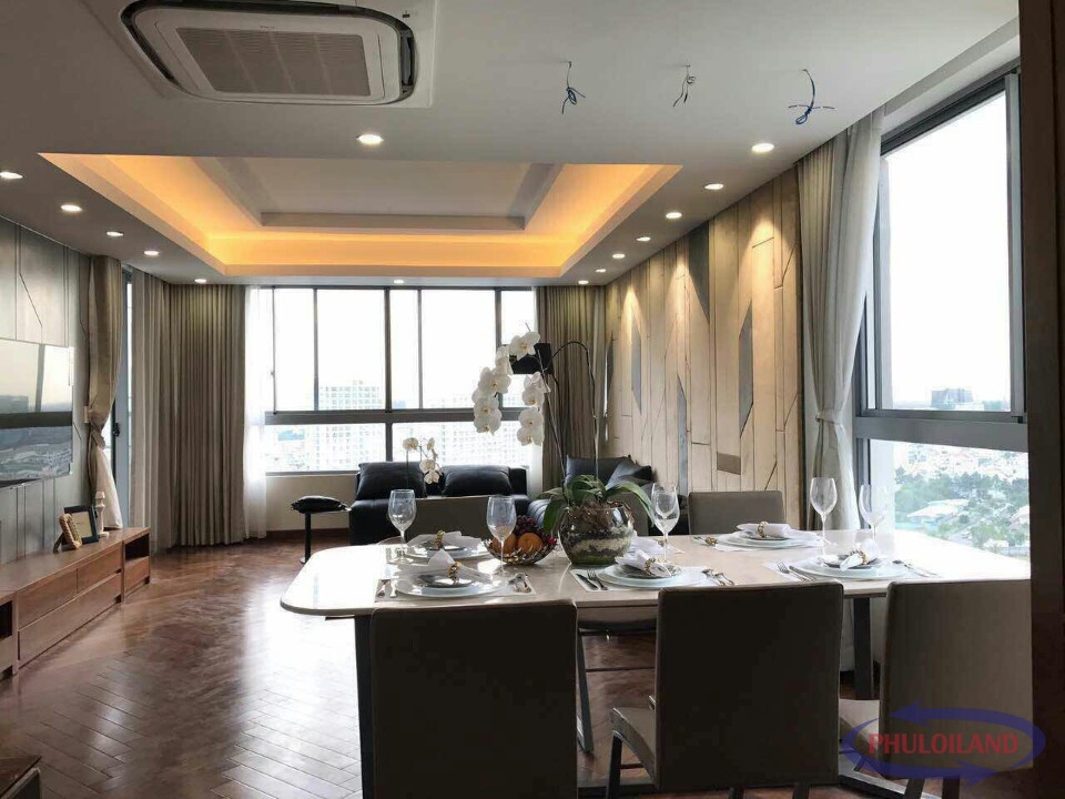 Cần cho thuê căn hộ khu Phú Mỹ Hưng, Quận 7, Hồ Chí Minh, 135m2, giá 30 triệu/th nhà đẹp, lầu cao
