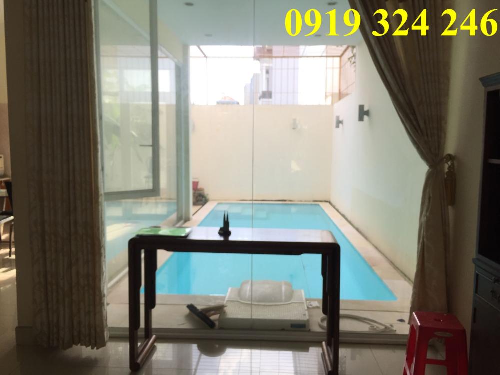 Cho thuê villa Trần Não, 4PN, đủ nội thất, có hồ bơi trong nhà, giá 39 triệu/th