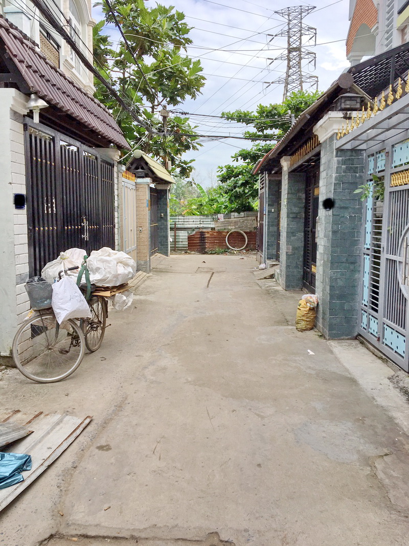 Nhà nguyên căn hẻm 1135 Huỳnh Tấn Phát, P. Phú Thuận, Quận 7, 2.5tr/th