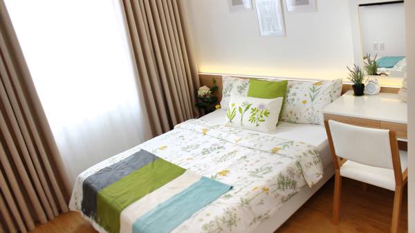 Cho thuê căn hộ Melody Residence , Q.Tân Phú - 2 phòng ngủ . Giá 8 triệu/tháng. Tel 0906887586 -Quân