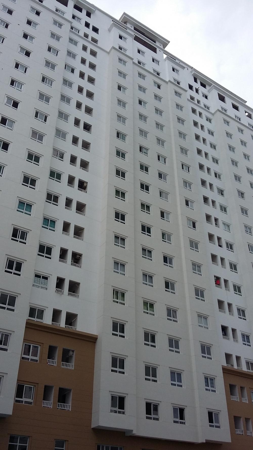 Cho thuê căn hộ chung cư Topaz Garden, Trịnh Đình Thảo, Quận Tân Phú.Với DT 65m2, 2 phòng ngủ, 2WC, Lầu cao, Nhà trống Giữ giá 7 triệu/tháng