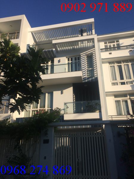 Cho thuê nhà mặt tiền đường (trệt 2 lầu, 5PN), phường An Phú, Q2, giá 27 triệu/tháng