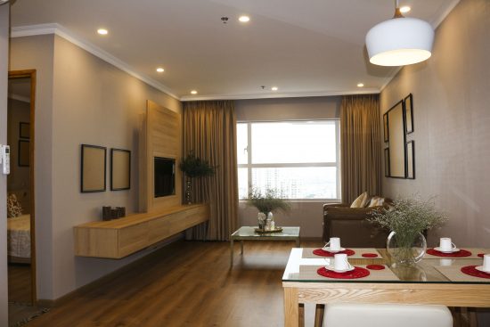 Cho thuê căn hộ Sunrise City, quận 7, đầy đủ nội thất đẹp, 1PN, giá tốt 15.75 tr/th. LH: 0908161393