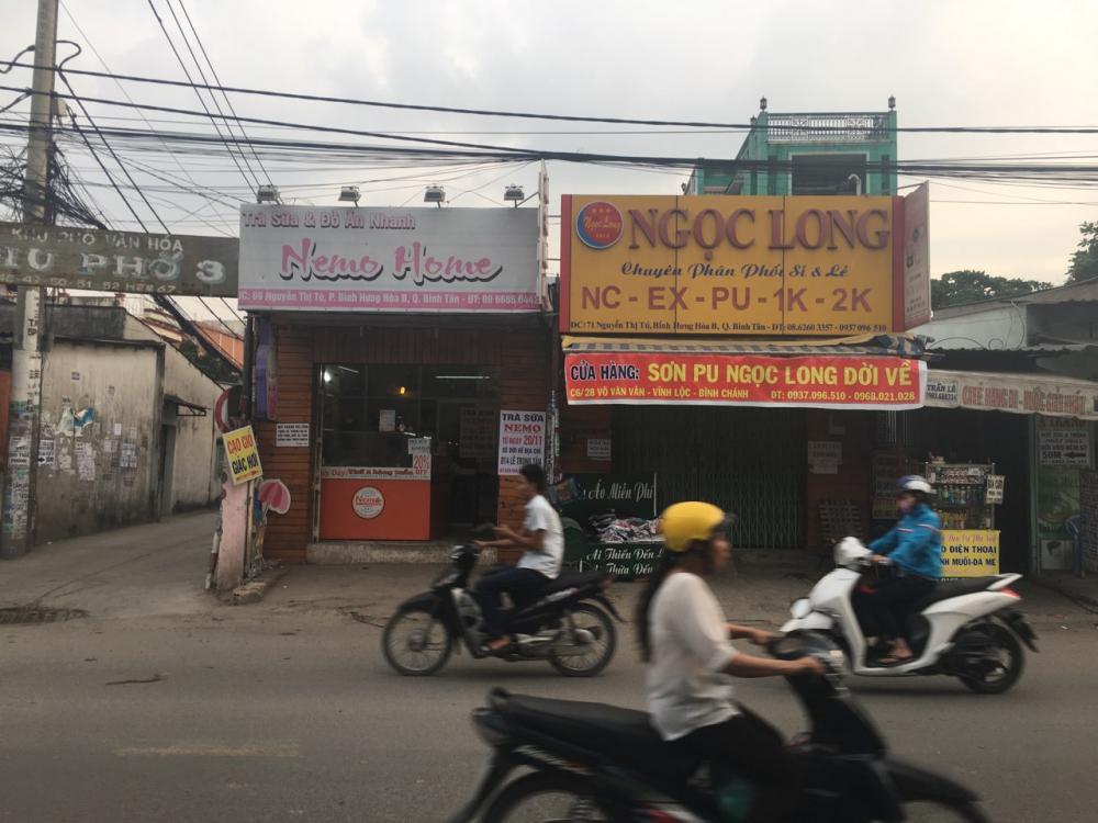 Cho thuê nhà MT ngay khu sầm uất thương hiệu kinh doanh Nguyễn Thị Tú, Bình Tân.