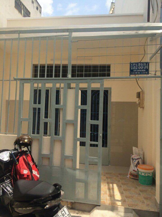 Cần cho thuê nhà mới xây dựng hẻm 151/ Lũy Bán Bích, phường Tân Thới Hòa, Tân Phú, dt 4x15m= 60m2