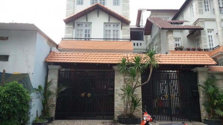 $Cho thuê villa MTNB Đặng Dung, Q.1, DT: 10x15m, trệt, 2 lầu. Giá: 2200$/th