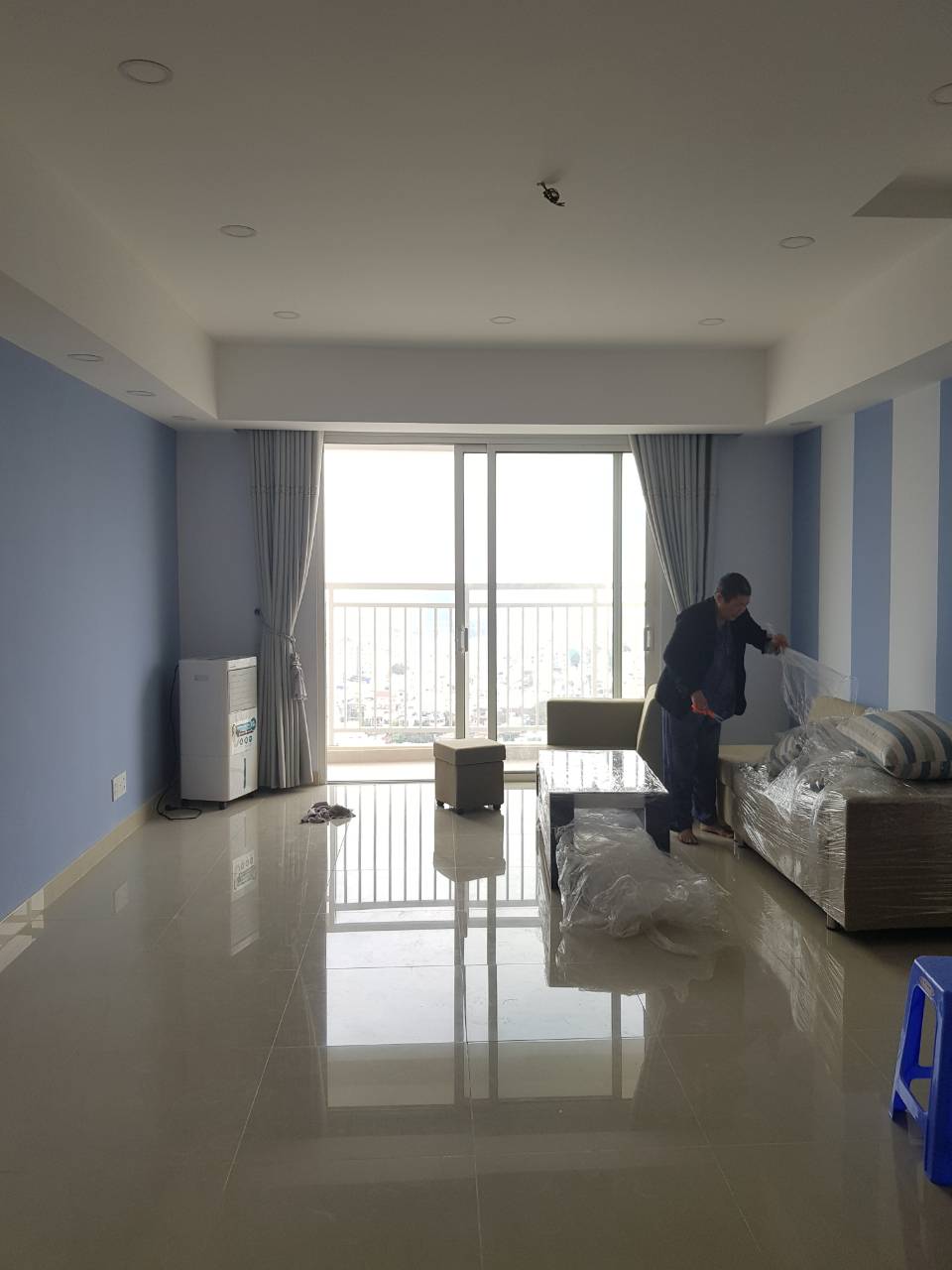 Cho thuê căn hộ cao cấp 3PN 114m2 full nội thất Q6.