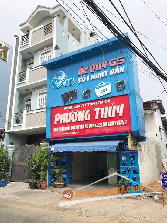 Cho thuê nhà mặt tiền đường Số 14A, khu Cư Xá Ngân Hàng, P. Tân Thuận Tây, Q7