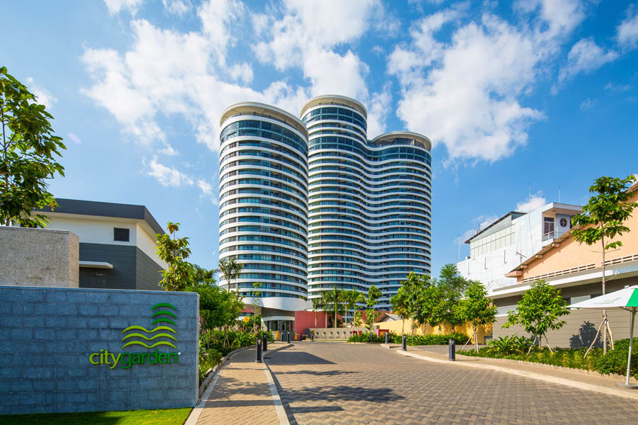Cho thuê căn hộ City Garden, 1PN, 70m2, view hồ bơi