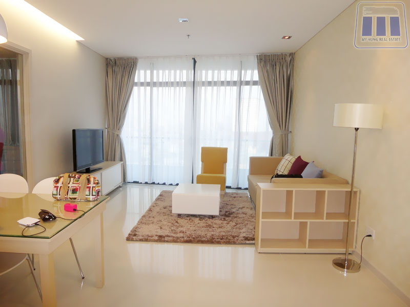 Cho thuê căn hộ City Garden, 1PN, 70m2, view hồ bơi