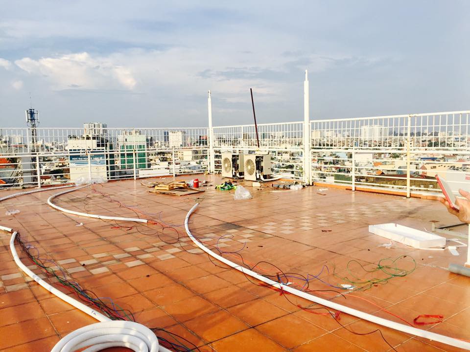 Chính chủ cho thuê mặt bằng sân thượng tòa nhà Vioffice Phú Nhuận View cực đẹp