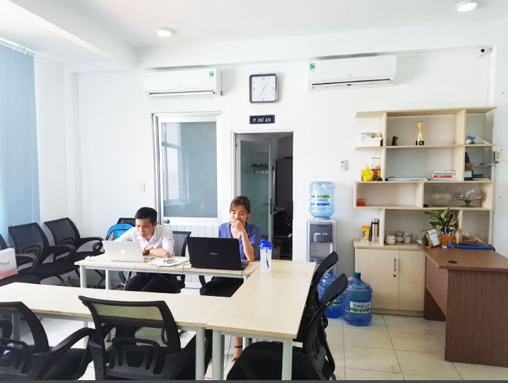 Văn phòng cực đẹp tại 124 Khánh Hội, quận 4