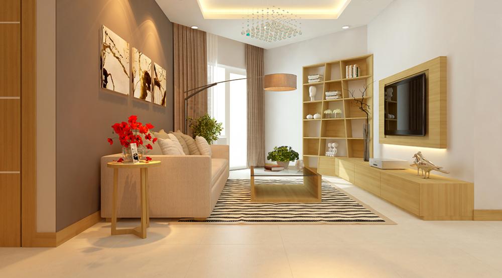 Cho thuê căn hộ An Phú An Khánh, full nội thất, 78m2, 2PN, giá 10 triệu/th, dọn vô là ở