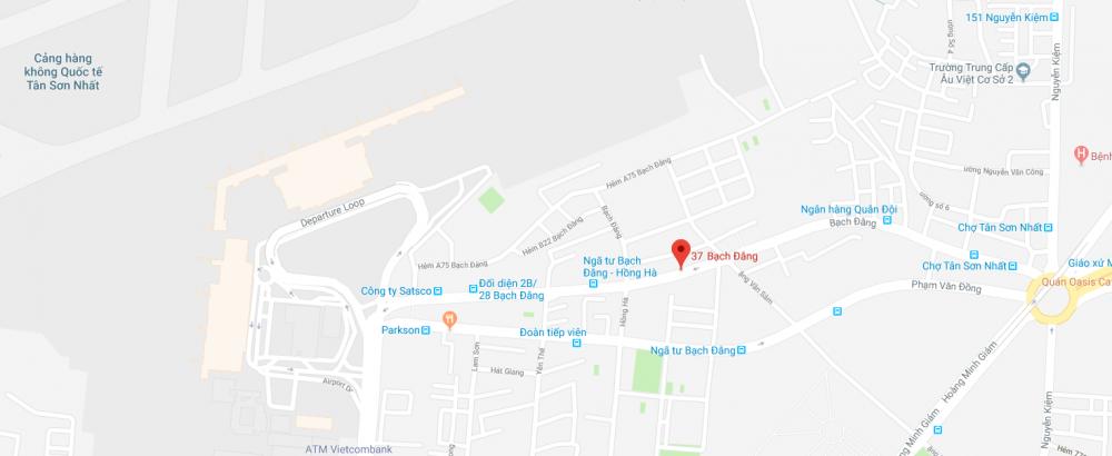 Văn phòng cho thuê Quận Tân Bình ,Đường Bạch đằng ,Khu vực gần sân bay, LH: 0934 497 990 (Lâm)