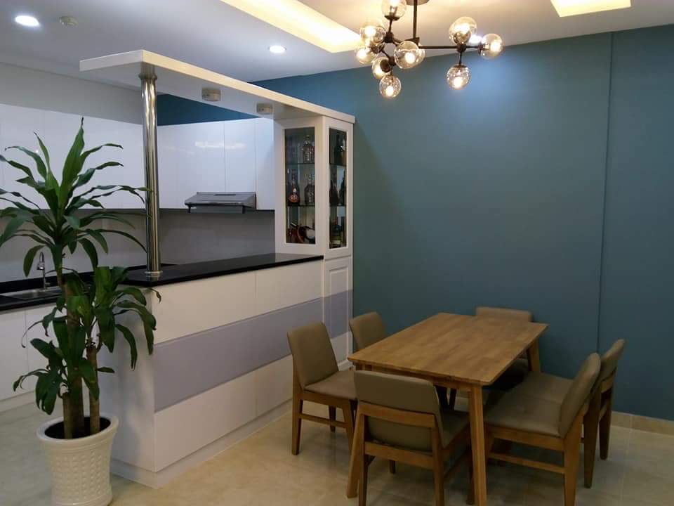 Nhà làm nội thất đẹp, cho thuê CC Luxcity 3PN full nội thất cao cấp, giá chỉ 14.5tr/th