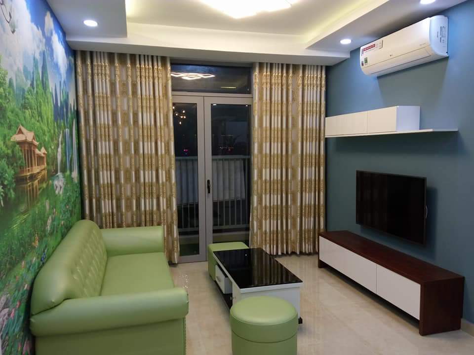 Nhà làm nội thất đẹp, cho thuê CC Luxcity 3PN full nội thất cao cấp, giá chỉ 14.5tr/th