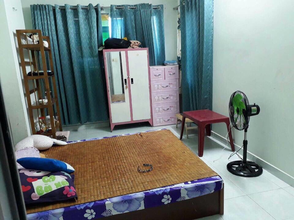 Phòng 96m2 có bếp + toilet riêng, giờ giấc sinh hoạt thoải mái chung cư Him Lam, trung tâm quận 8