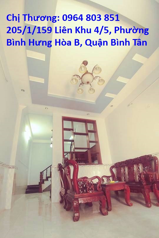 Cho thuê nhà 5 triệu/th, HXH Bình Hưng Hòa B, Q. Bình Tân