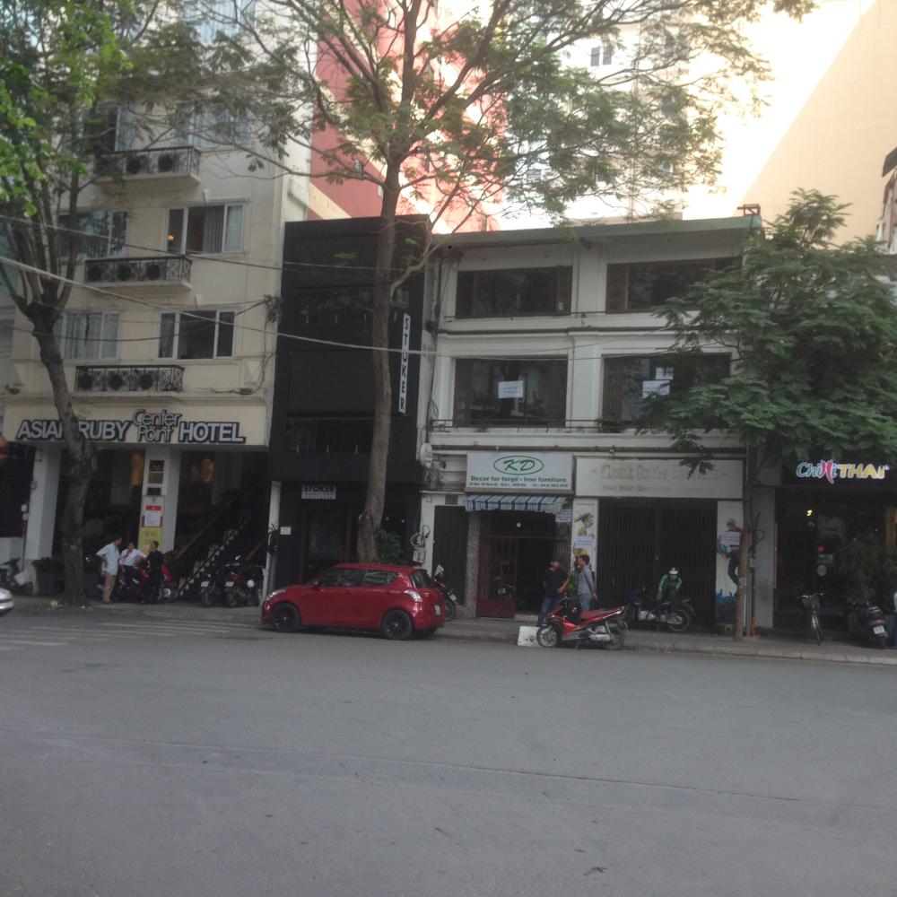 Cho thuê nhà mặt tiền 114 Hàm Nghi, P.Bến Nghé, Quận 1, DT: 120m2  giá 170 Triệu/tháng