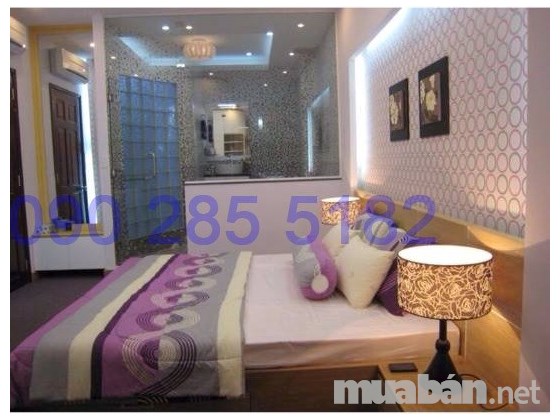 Cho thuê căn hộ H2 Hoàng Diệu, P. 8, Quận 4,. DT 85m2, 2 PN, 2WC, Nội Thất Cao Cấp, Giá 20tr/th 0902855182