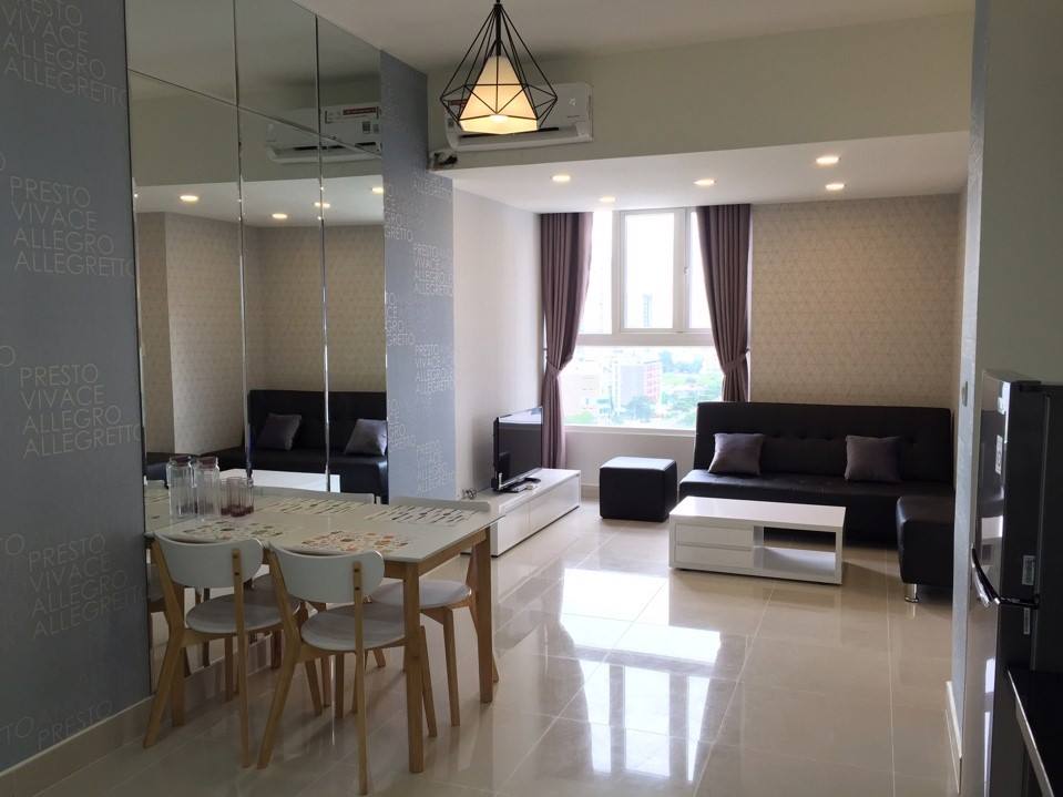 Cho thuê căn hộ cao cấp The Park Residence, 12 Nguyễn Hữu Thọ. 2PN 8 triệu, đầy đủ nội thất 11 triệu