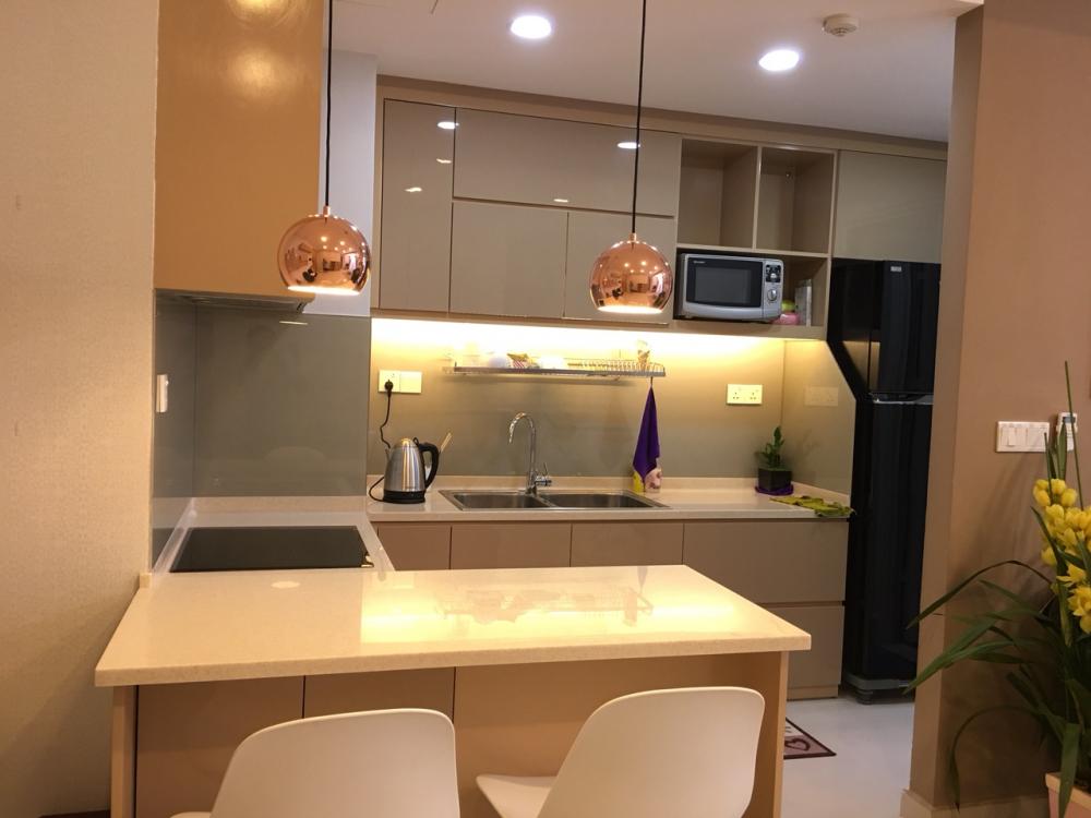 Vista Verde Q.2, cho thuê căn hộ 1PN thiết kế đẹp, sang trọng, tầng cao