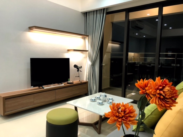 Cho thuê căn hộ chung cư Masteri Thaỏ Điền, quận 2, 3 phòng ngủ nội thất châu Âu giá 26 triệu/tháng