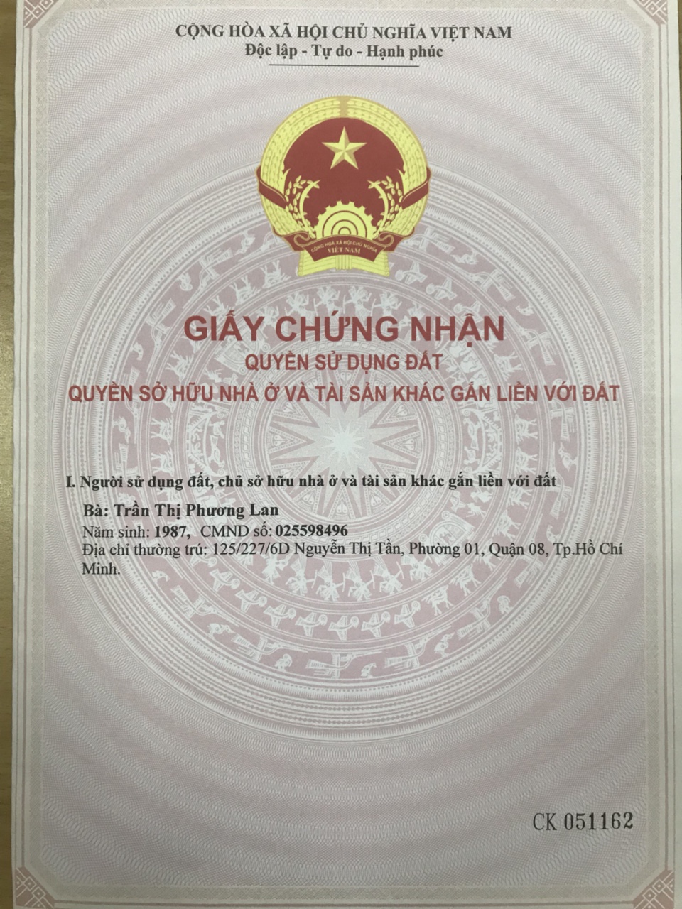 Chính chủ cần bán nhà hẻm 38 Hoàng Văn Thụ, p9, quận Phú Nhuận.