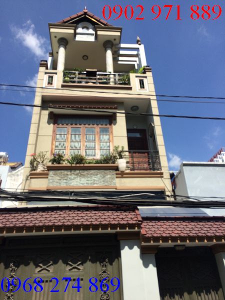 Cho thuê nhà đường 61 ,P.Thảo Điền ( 1 triệt , 3 lầu , 4 phòng ngủ )